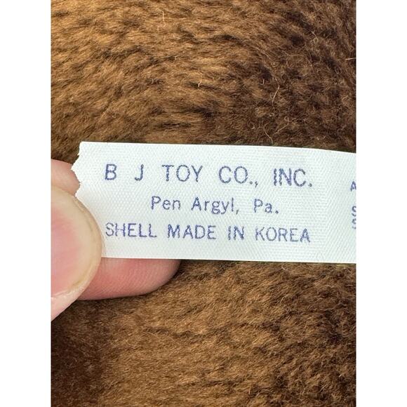 Vintage B.J. Toy Company Brown Bear 10" Stuffed Animal - Picture 9 of 10